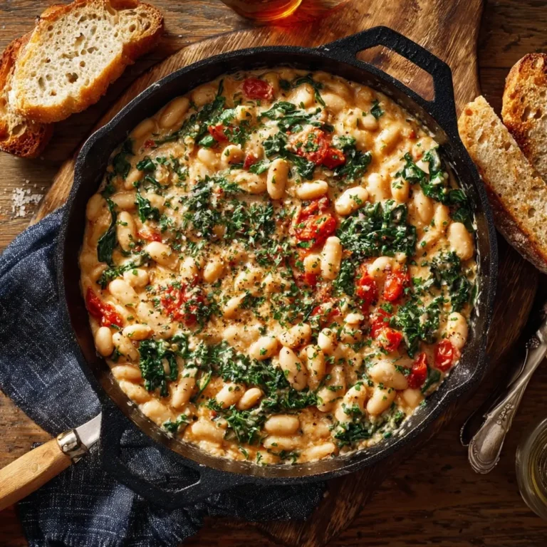 Creamy White Bean Skillet