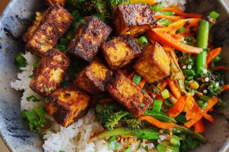 Crispy Tofu Stir Fry