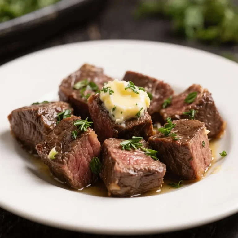 Garlic Herb Butter Steak Bites