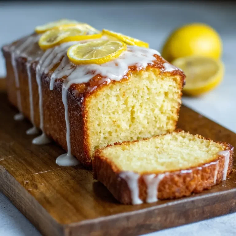 Glazed Lemon Loaf Cake