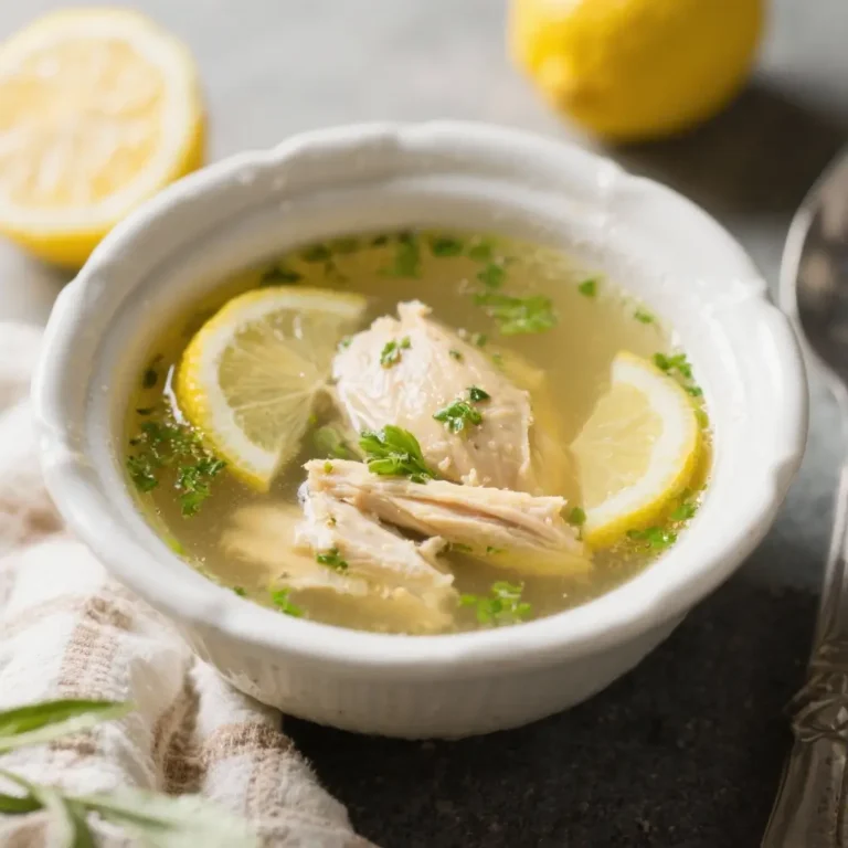 Greek Lemon Chicken Soup