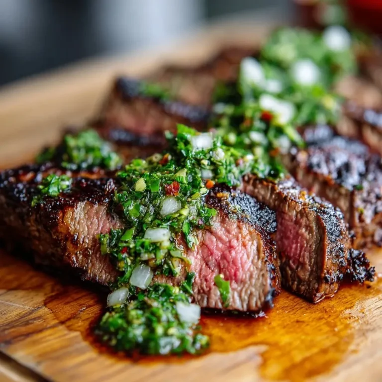 Grilled Chimichurri Steak