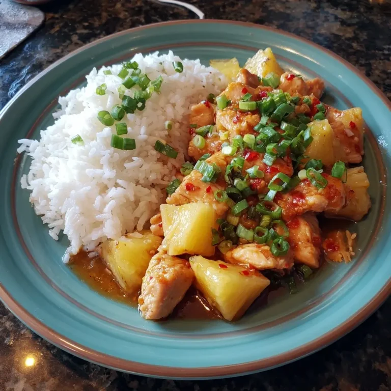 Hawaiian Pineapple Chicken