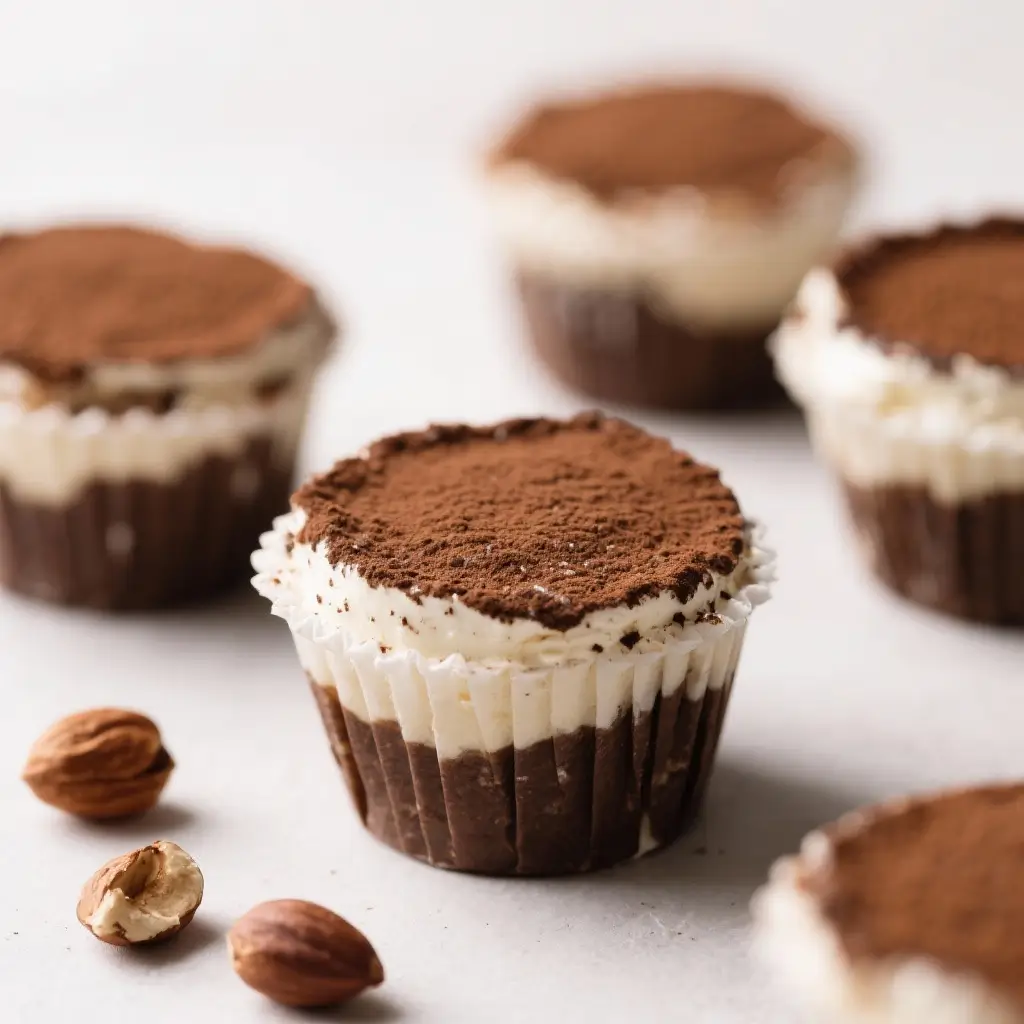 Hazelnut Tiramisu Cups (coffee version)