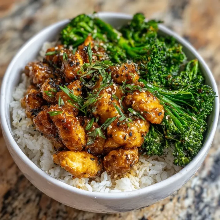 Honey Garlic Chicken Bowls