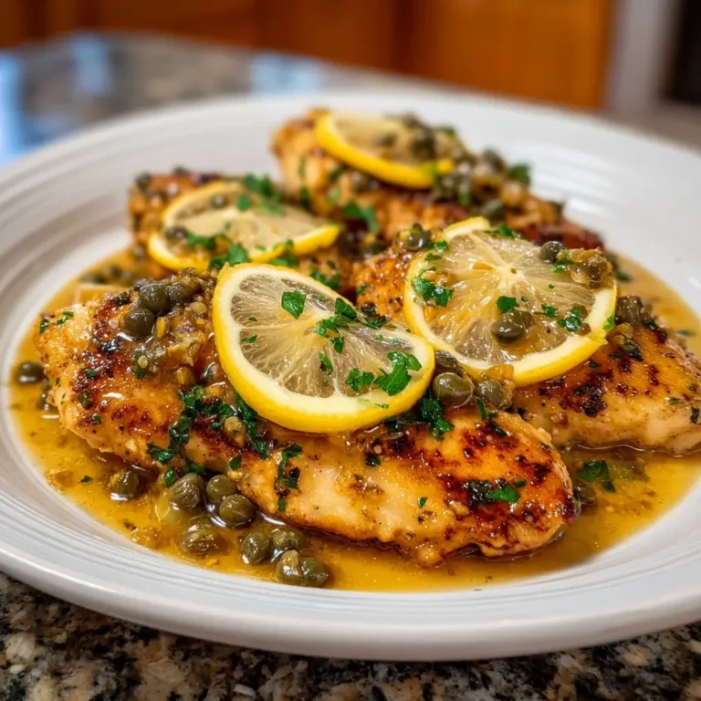 Lemon Butter Chicken Piccata