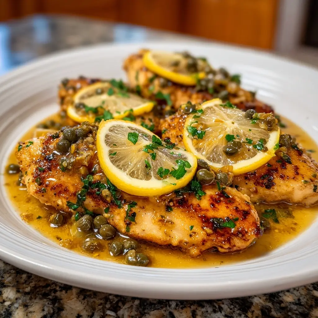 Lemon Butter Chicken Piccata
