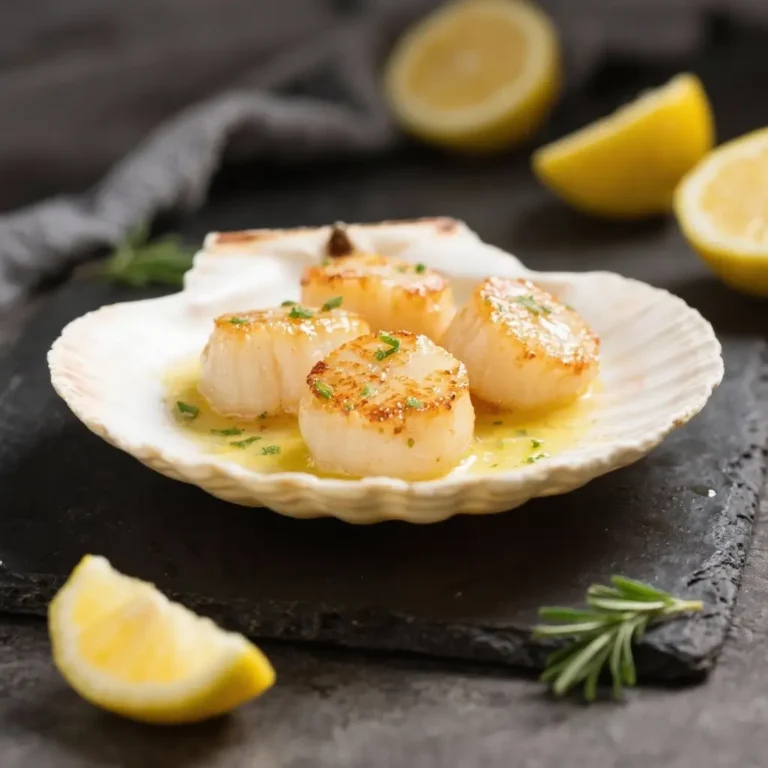 Lemon Butter Scallops