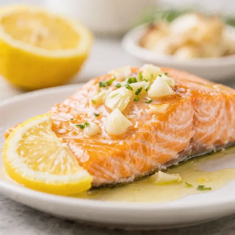 Lemon Garlic Butter Salmon
