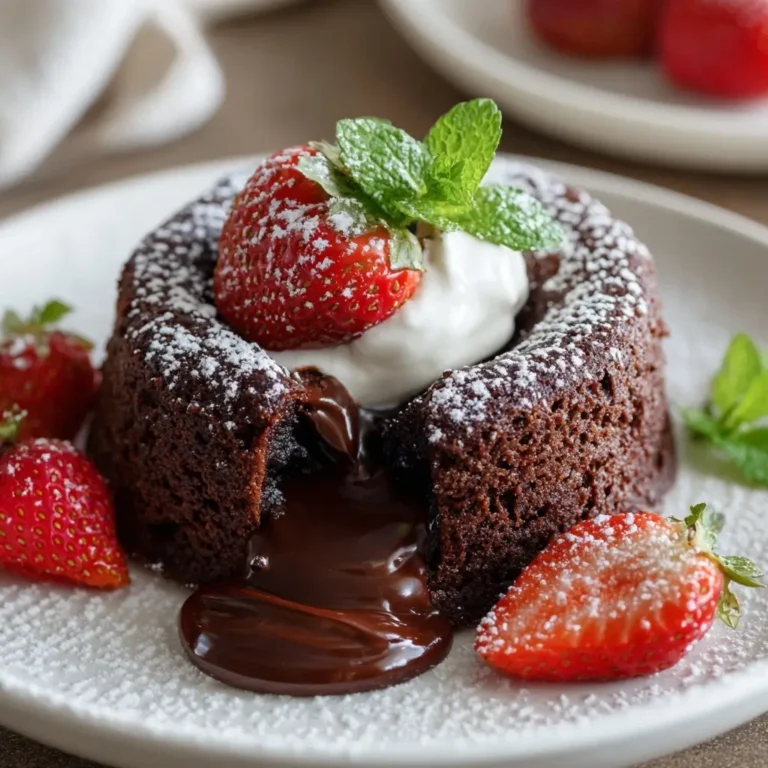 Molten Chocolate Lava Cake
