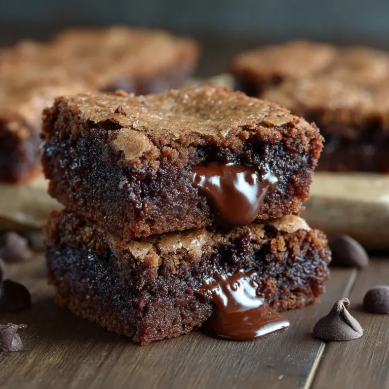 Molten Lava Cake Cookie Bars