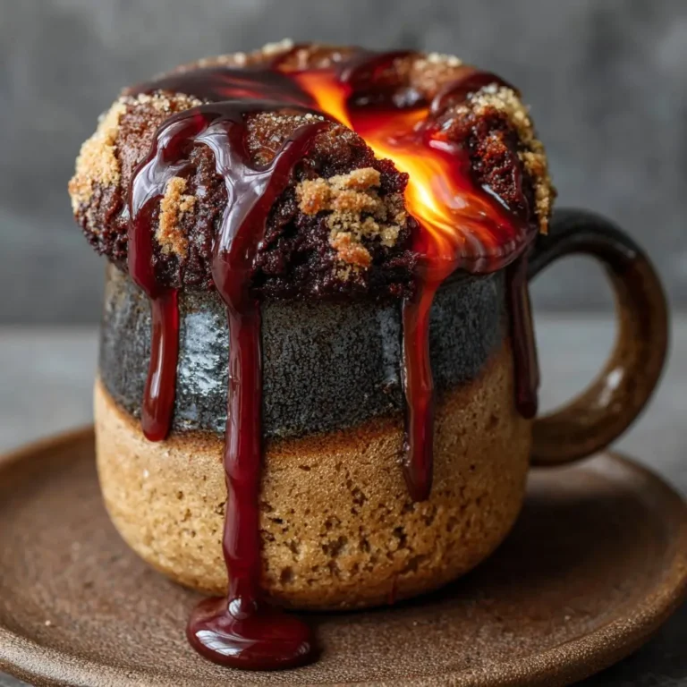 Molten Lava Mug Cake
