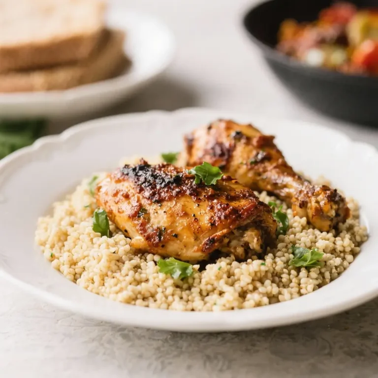 Moroccan Spiced Chicken with Couscous