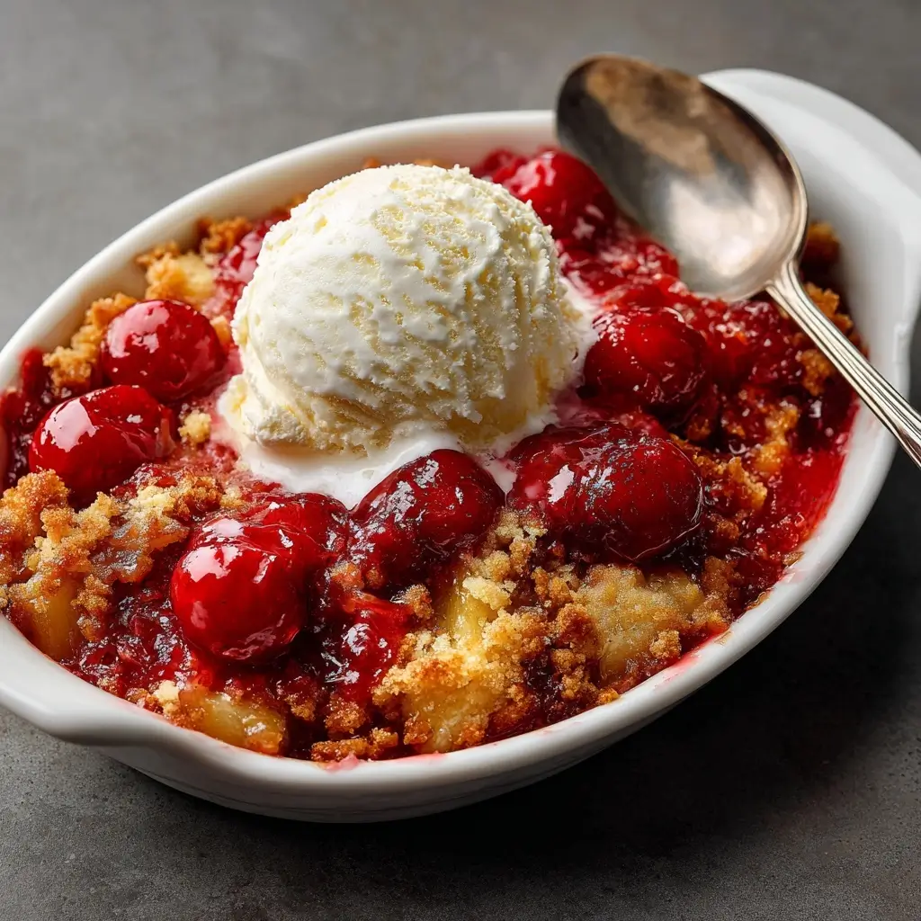 Pineapple-Cherry Dump Cake