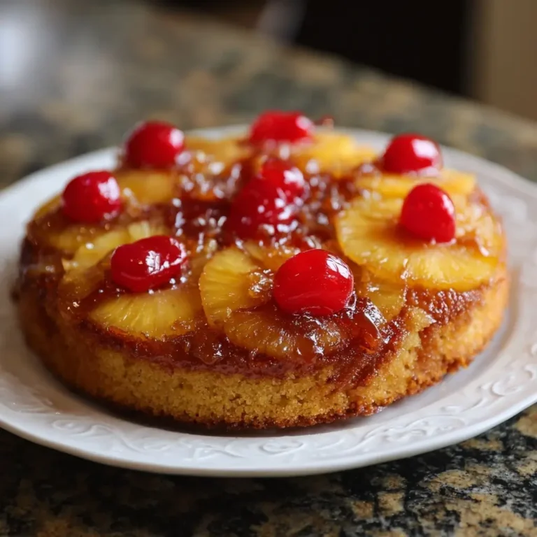 Pineapple Upside-Down Cake