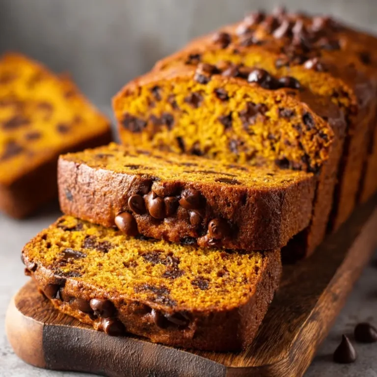 Pumpkin Chocolate Chip Bread