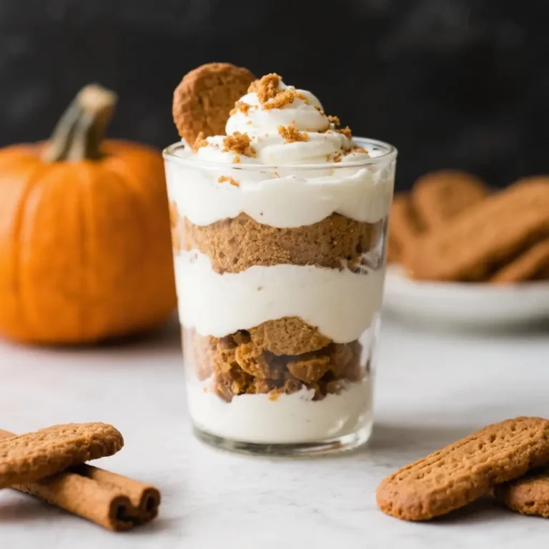 Pumpkin Gingersnap Trifle