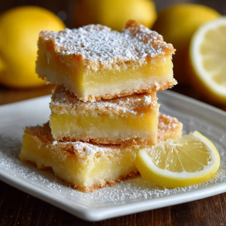 Simple Lemon Bars