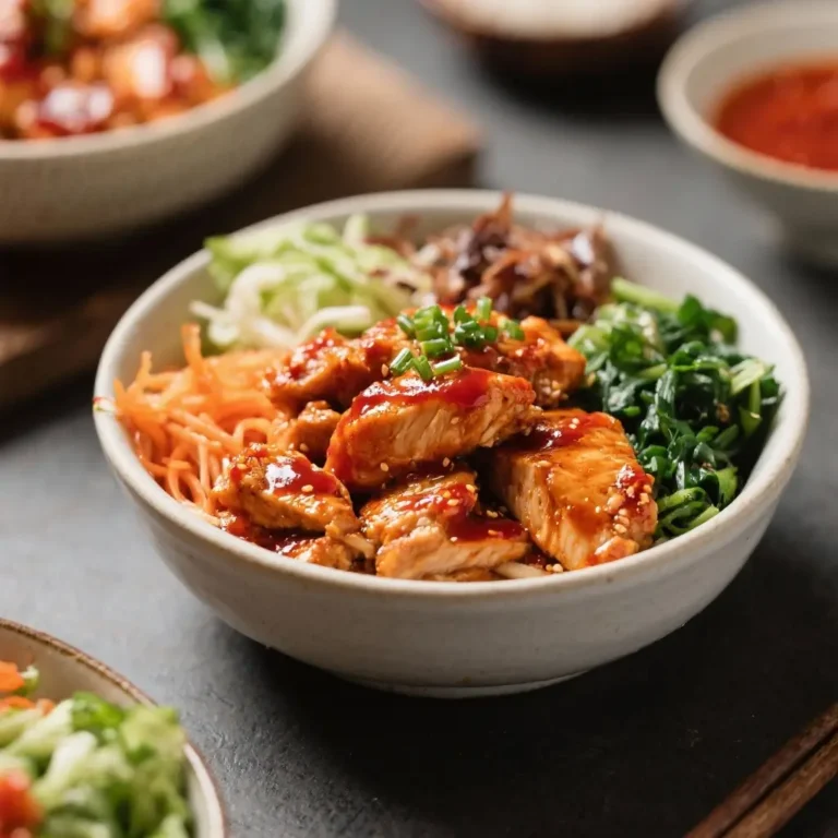 Spicy Gochujang Chicken Bowls