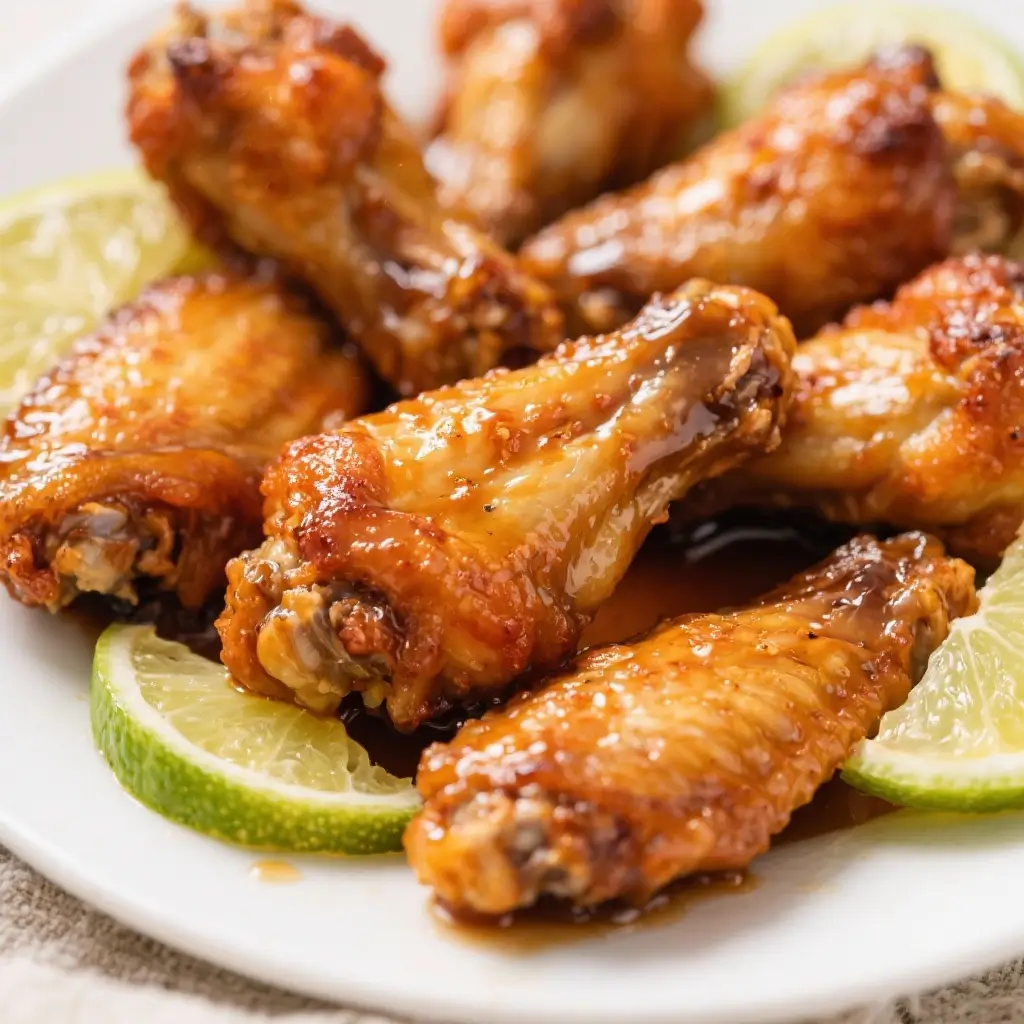 Spicy Honey Lime Chicken Wings
