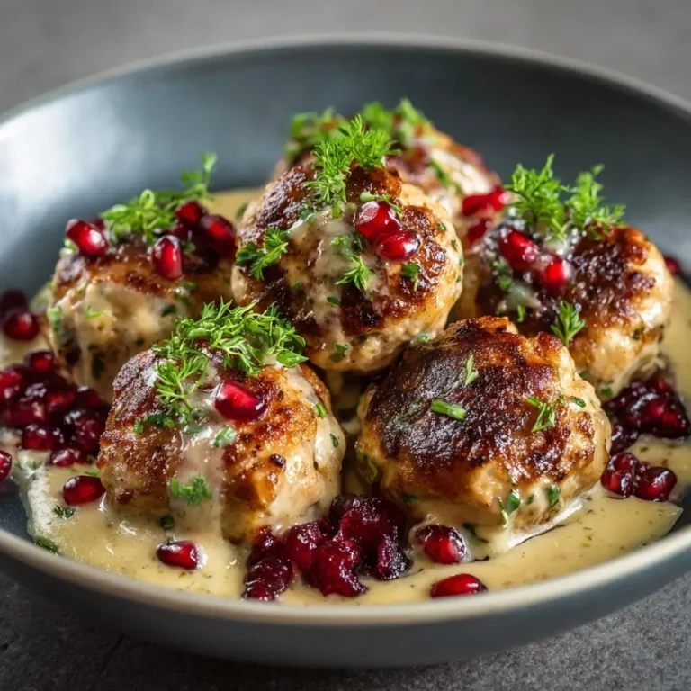 Swedish Style Turkey Meatballs