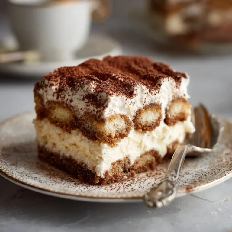 Traditional Tiramisu (non-alcoholic version)