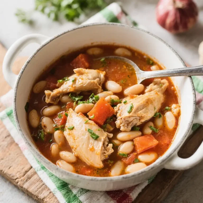 Tuscan White Bean Chicken Stew