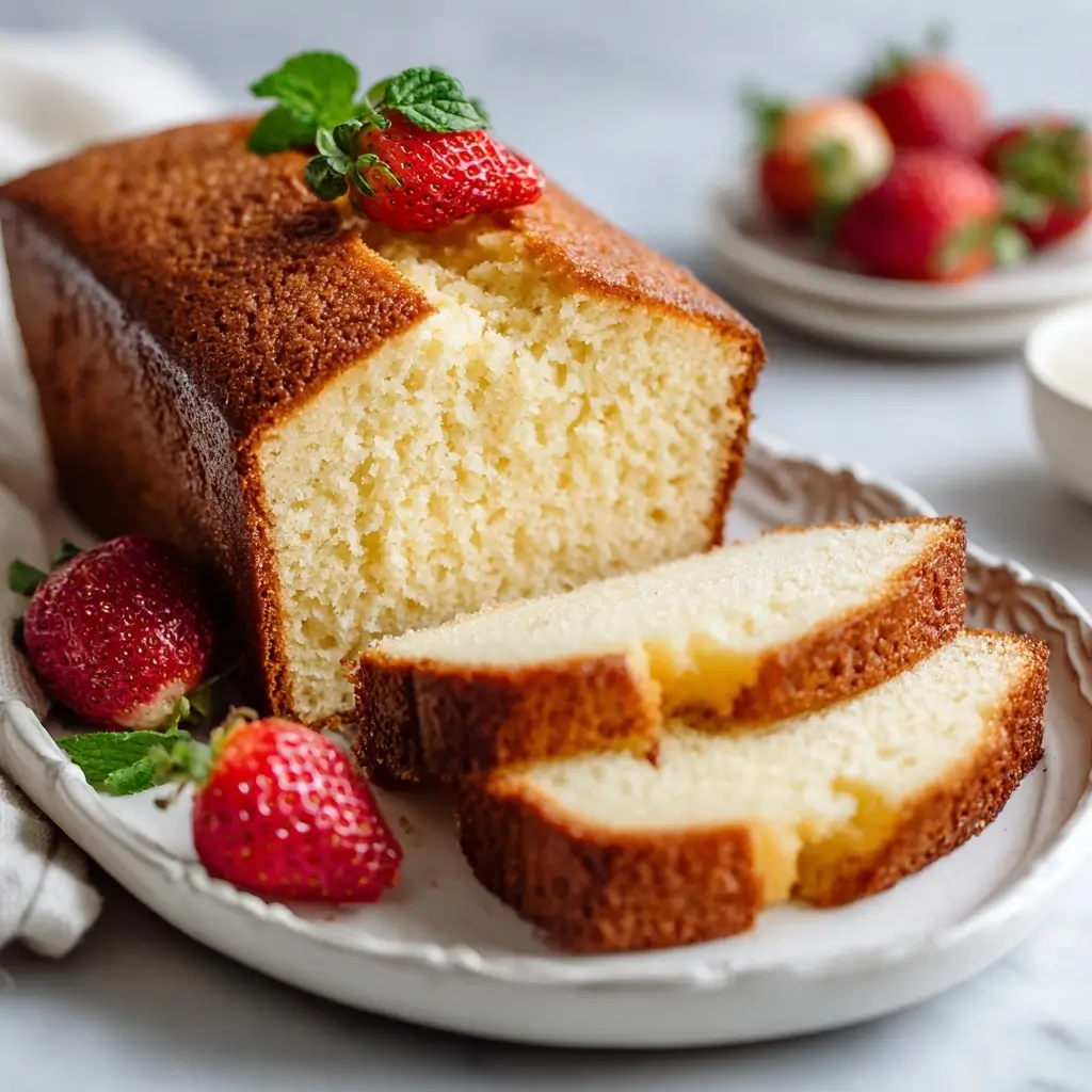 Vanilla Bean Pound Cake