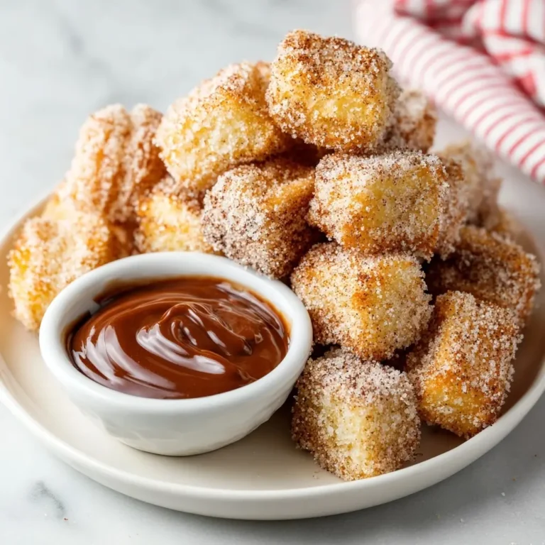 Air Fryer Churro Bites