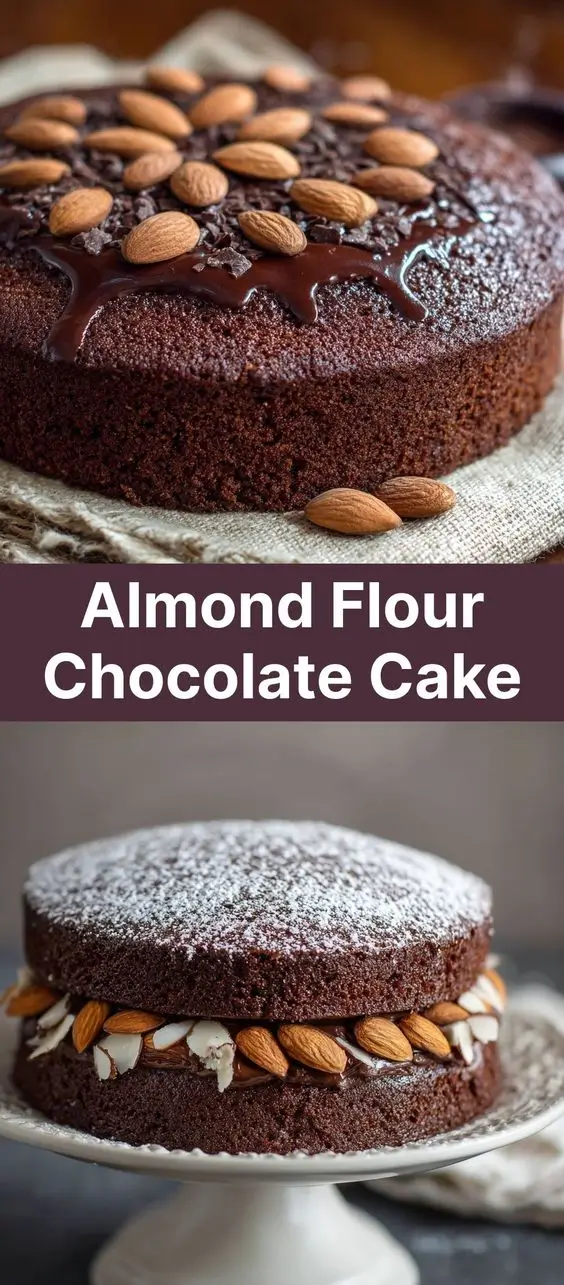 Almond Flour Chocolate Cake