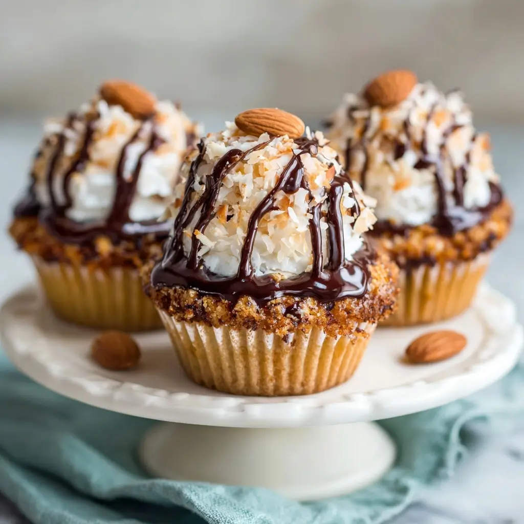 Almond Joy Inspired Cupcakes