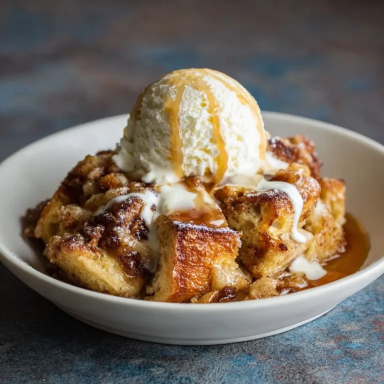 Apple Cinnamon Bread Pudding