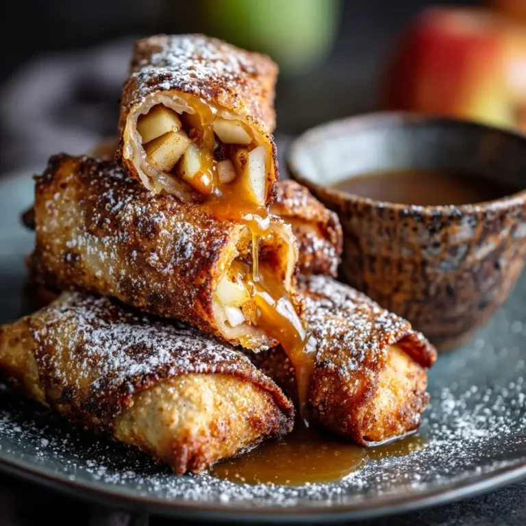 Apple Pie Egg Rolls