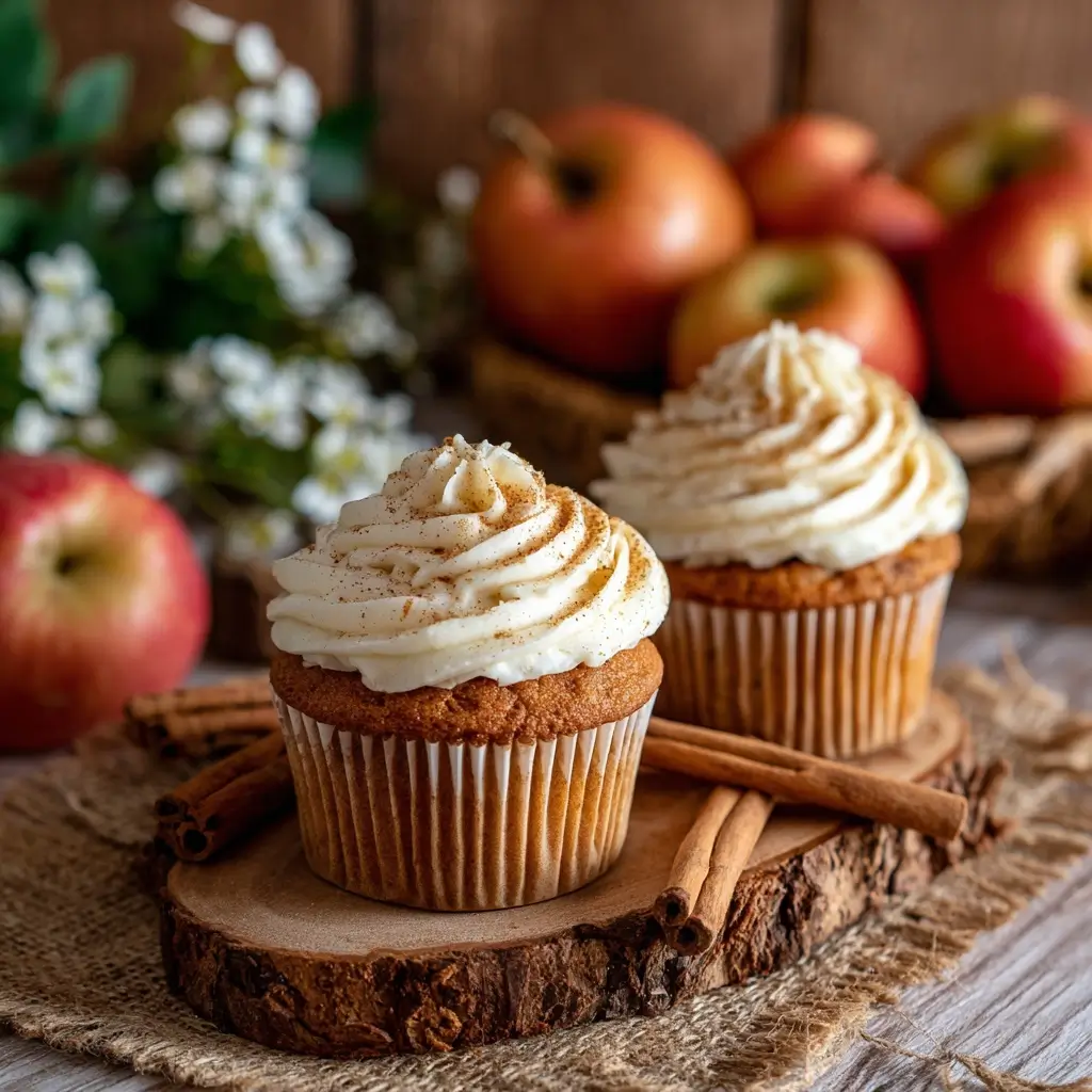 Apple Pie Spice Cupcakes