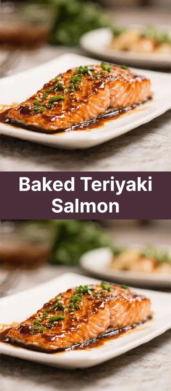 Baked Teriyaki Salmon