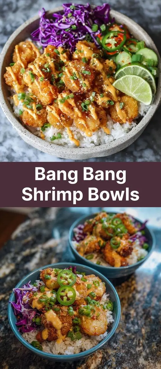 Bang Bang Shrimp Bowls