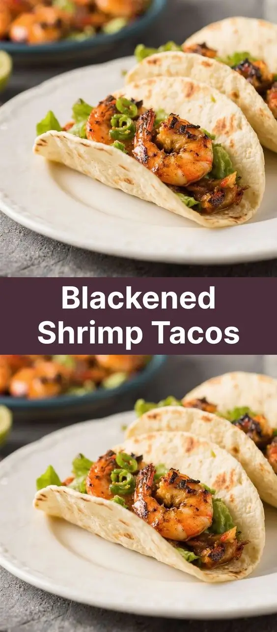 Blackened Shrimp Tacos