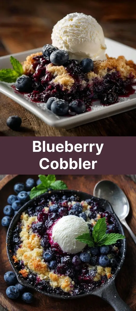 Blueberry Cobbler