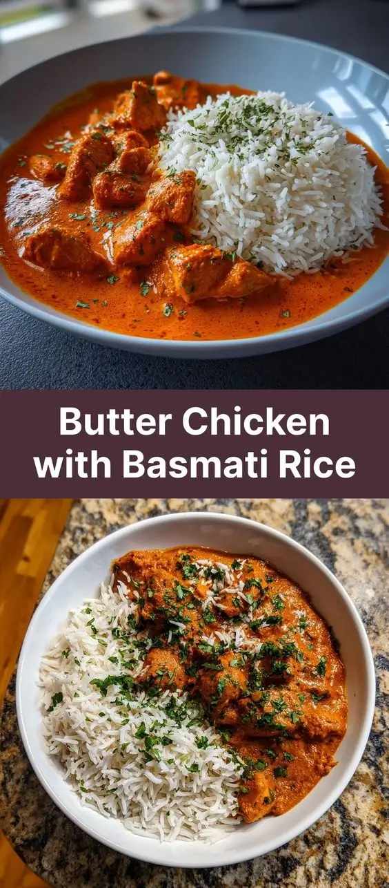Butter Chicken with Basmati Rice