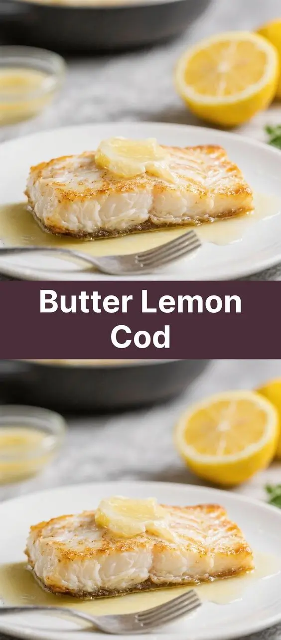 Butter Lemon Cod