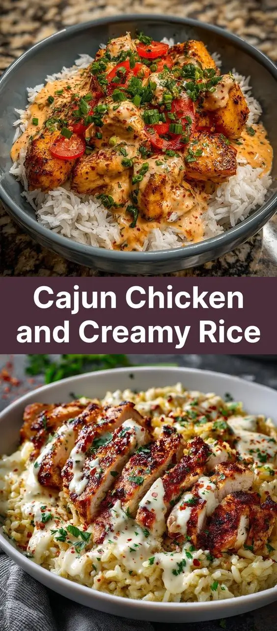 Cajun Chicken and Creamy Rice