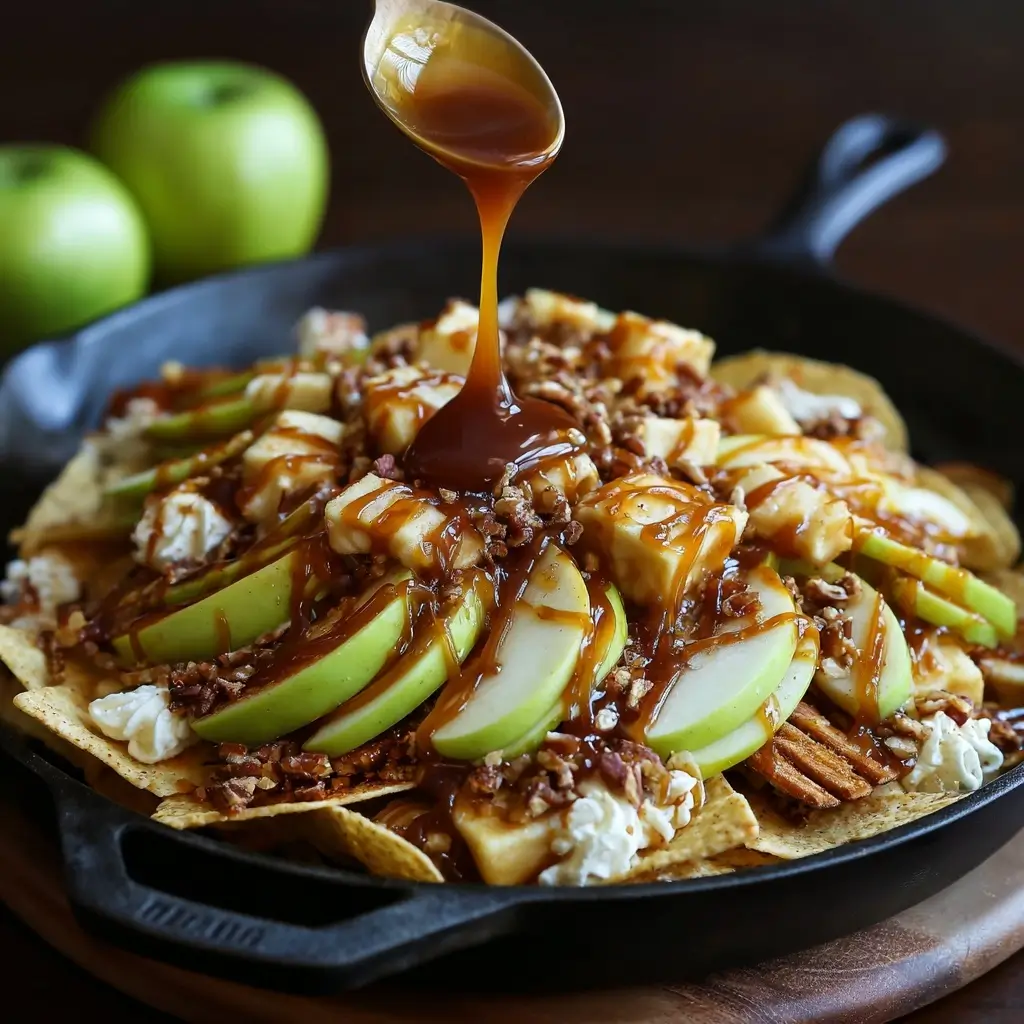Caramel Apple Nachos