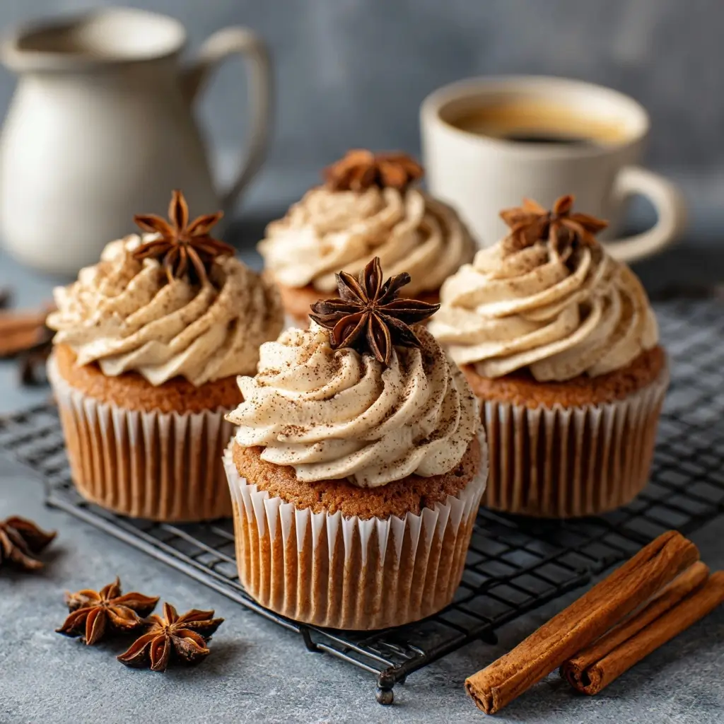Chai Spice Cupcakes