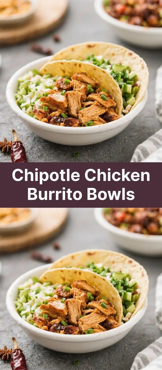 Chipotle Chicken Burrito Bowls
