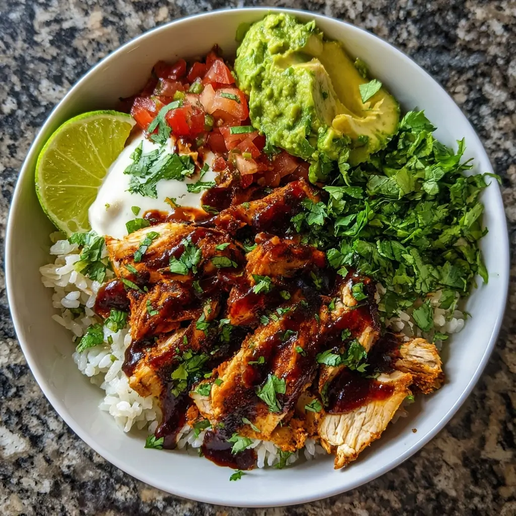 Chipotle Lime Chicken Bowls