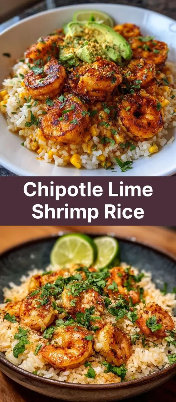 Chipotle Lime Shrimp Rice