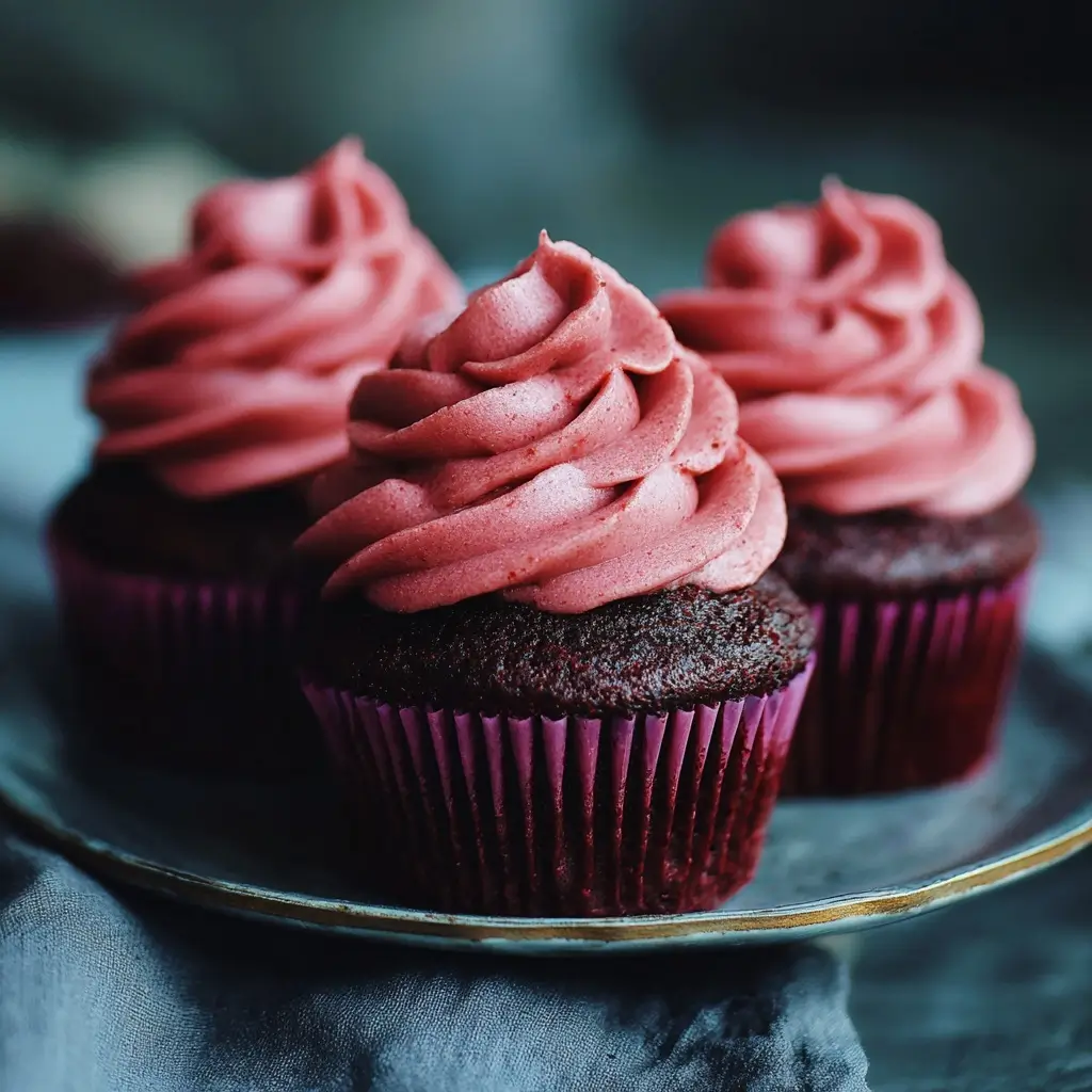 Chocolate Beet Cupcakes