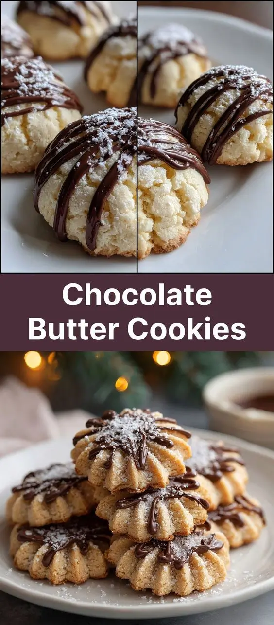 Chocolate Butter Cookies