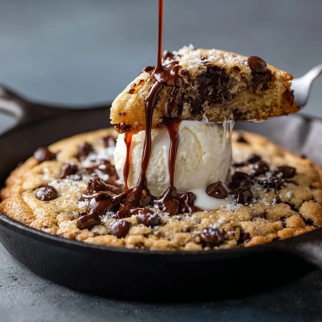 Chocolate Chip Skillet Cookie