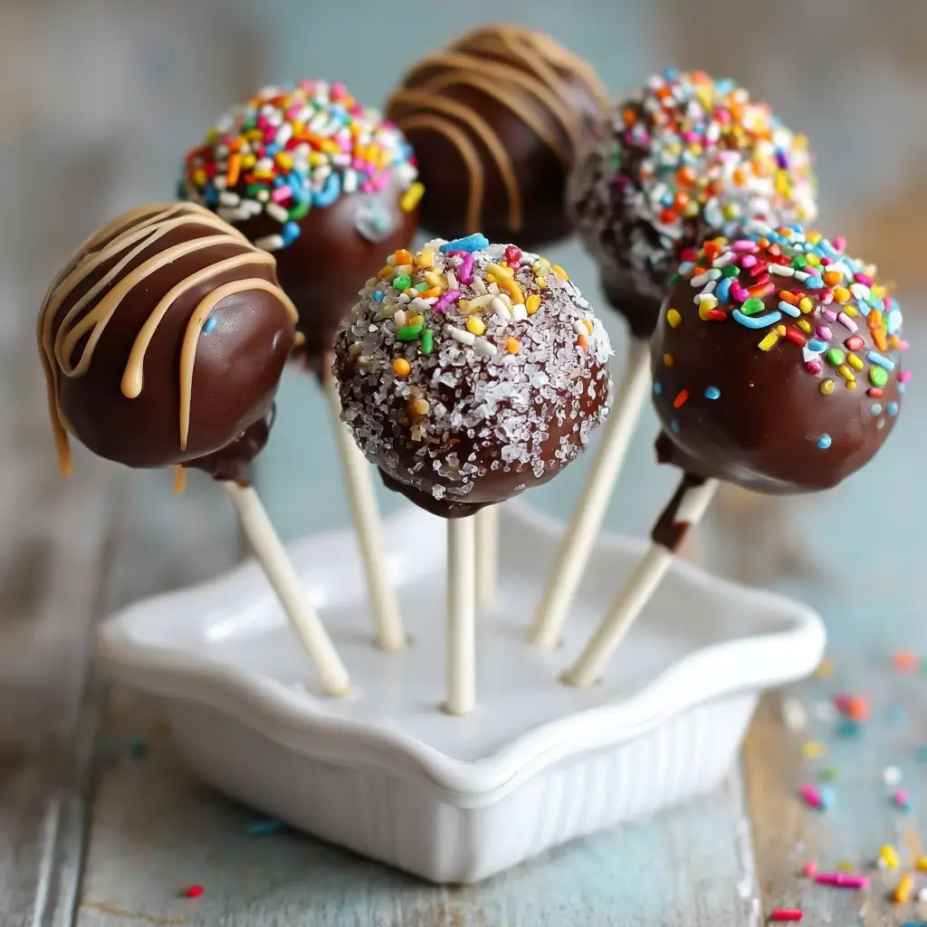 Chocolate Fudge Cake Pops